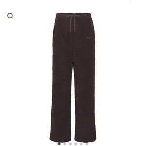 SKIMS Espresso Teddy Track Pant